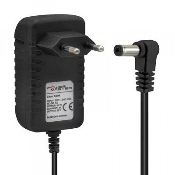 Powermaster PM-3499 8 Volt - 2 Amper 5.5*2.5 Mm Uçlu Pos Makinesi Adaptörü