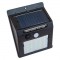 Powermaster PM-4528 Solar Sensörlü Duvar Tipi 20 Ledli Beyaz Led Aplik