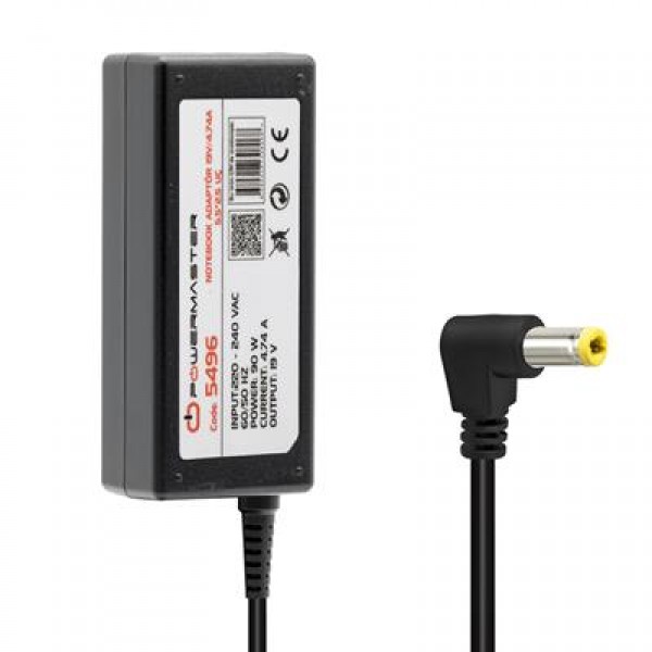 Powermaster PM-5496 19 Volt - 4.74 Amper 5.5*2.5 Mm Uçlu Adaptör (Toshiba Notebook - Hp Notebook)