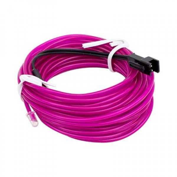 Powermaster 5 Metre 5 Volt USB Adaptörlü Neon Mor İp Aydınlatma PM-6082 Powermaster 5 Metre 5 Volt USB Adaptörlü Neon Mor İp Aydınlatma PM-6082