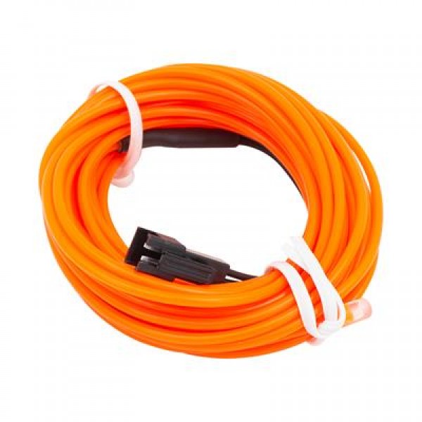 Powermaster 5 Metre 5 Volt USB Adaptörlü Neon Oranj İp Aydınlatma PM-6084 Powermaster 5 Metre 5 Volt USB Adaptörlü Neon Oranj İp Aydınlatma PM-6084