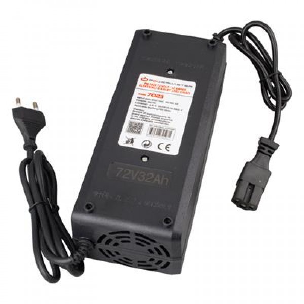 Powermaster PM-7023 72 Volt - 32 Amper Elektrikli Bisiklet Şarj Cihazı Powermaster PM-7023 72 Volt - 32 Amper Elektrikli Bisiklet Şarj Cihazı