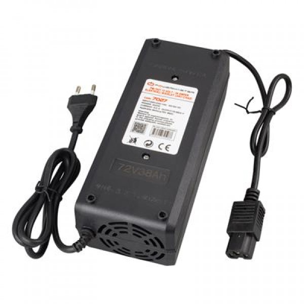 Powermaster PM-7027 72 Volt - 38 Amper Elektrikli Bisiklet Şarj Cihazı Powermaster PM-7027 72 Volt - 38 Amper Elektrikli Bisiklet Şarj Cihazı