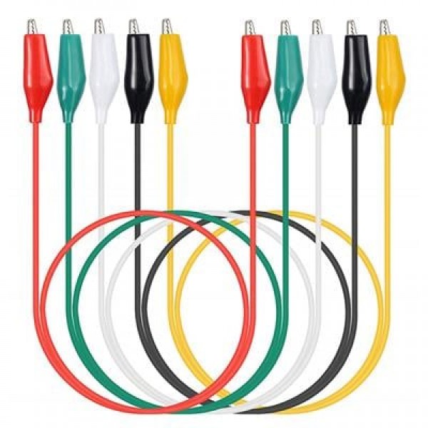 PowerMaster PM-7392 Kablolu İki Tarafı Büyük Krokodil Renkli (10'lu Paket) PowerMaster PM-7392 Kablolu İki Tarafı Büyük Krokodil Renkli (10'lu Paket)