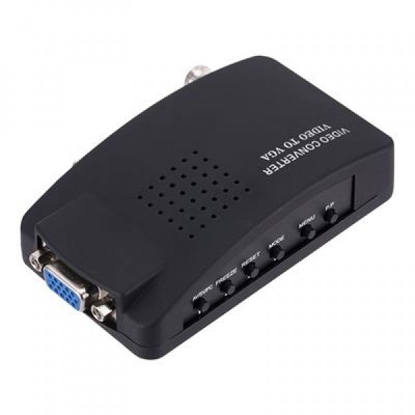 Powermaster PM-983 BNC S-Video VGA'dan VGA'ya Görüntü Dönüştürücü 1080P Destekli