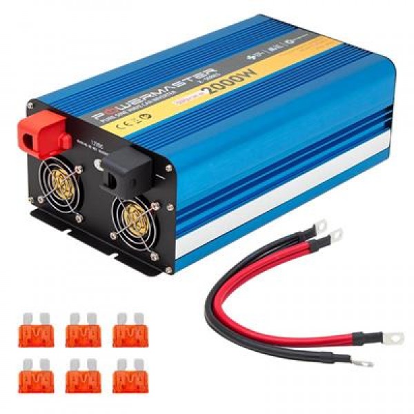 Powermaster PWR-2000 12 Volt 2000 Watt Pure Sinüs Wave İnverter Powermaster PWR-2000 12 Volt 2000 Watt Pure Sinüs Wave İnverter