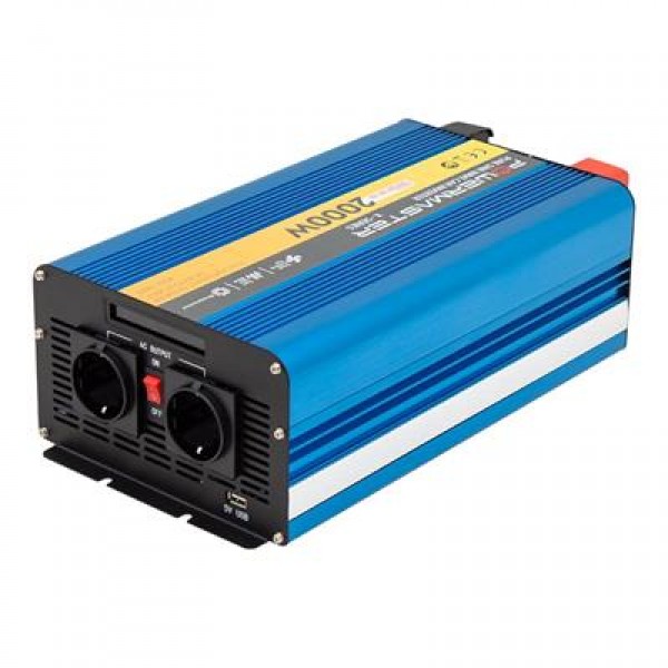 Powermaster PWR-2000 12 Volt 2000 Watt Pure Sinüs Wave İnverter Powermaster PWR-2000 12 Volt 2000 Watt Pure Sinüs Wave İnverter