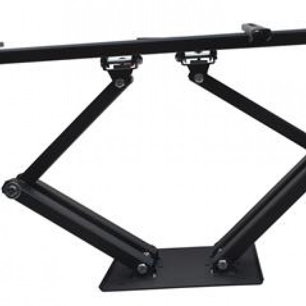 Powermaster PWR-H48 22''-55'' Çift Kollu Kilitli Hareketli Duvar Askı Aparatı