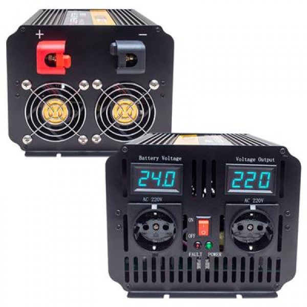 Powermaster 24-220V 24 Volt 1800 Watt Modified Sinus İnverter PWR1800-24