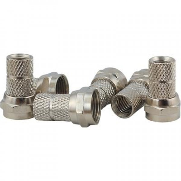 RG59 Dar Kablo İçin F Konnektör (100 Adet)