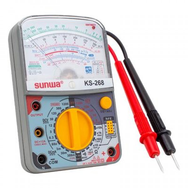 Sunwa KS-268 Analog Multimetre Ölçü Aleti Sunwa KS-268 Analog Multimetre Ölçü Aleti