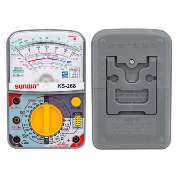 Sunwa KS-268 Analog Multimetre Ölçü Aleti Sunwa KS-268 Analog Multimetre Ölçü Aleti