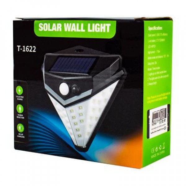 Powermaster 40 Led\'li Solar Üçgen Tip Işıldak Fener T-1622
