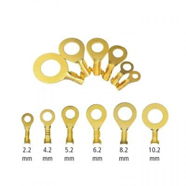 PowerMaster TKS-8 8.2 MM Sarı Topraklama Terminal Kablo Pabuç (150 Adet)