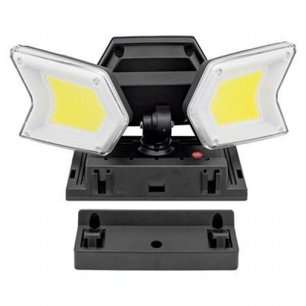 Powermaster Solar Güneş Enerjili Geniş Açılı Çift Kanatlı Cob Ledli 3 Modlu İndüksiyon Lambası W774B Powermaster Solar Güneş Enerjili Geniş Açılı Çift Kanatlı Cob Ledli 3 Modlu İndüksiyon Lambası W774B