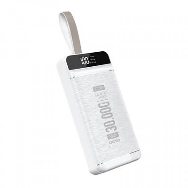 Powerway QC30 30000 Mah Di̇ji̇tal Göstergeli Ekran Powerbank