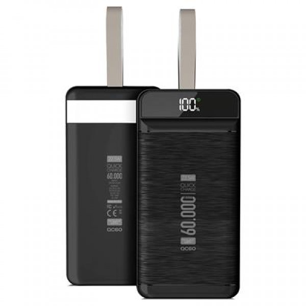 Powerway Qc60 60000 Mah 3.0 Kablolu 22.5w Powerbank