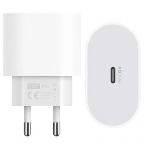 Powerway RXS27 20W Type-C Şarj Adaptörü - Kablo Seti (Apple 15 Pro-Pro Max Uyumlu)