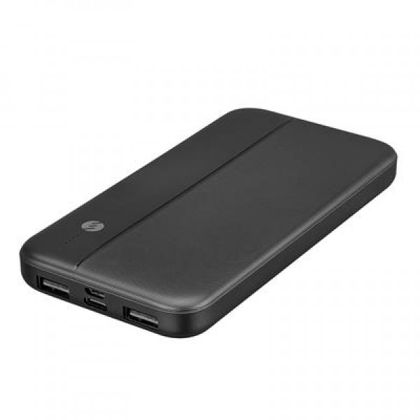 S-Link IP-G10N Siyah Micro+Type C Girişli 10000mAh Taşınabilir Şarj Cihazı Powerbank