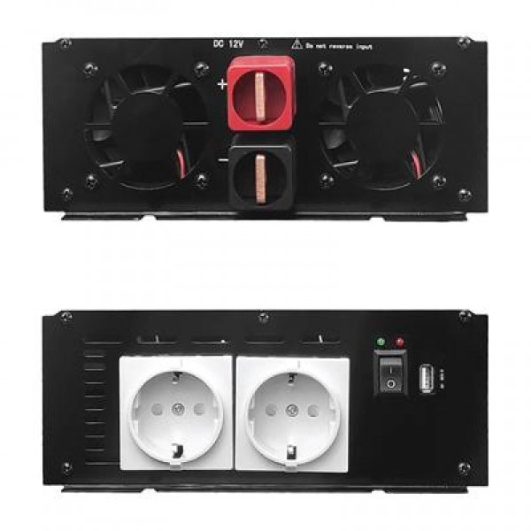 S-Link SL-1500W Dc12v-Ac230v 1500w İnverter S-Link SL-1500W Dc12v-Ac230v 1500w İnverter