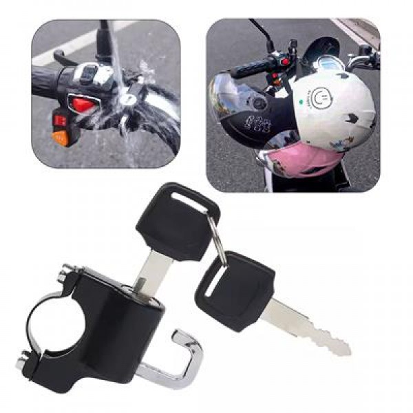 Sunup SN-24295 22-26mm Universal Motosiklet Kask Kilidi