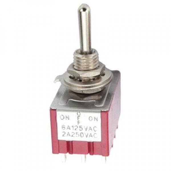 IC-148D On-Off-On Ø6mm MTS-403 12P Toggle Switch