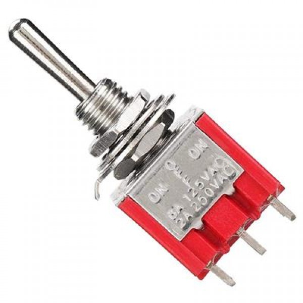IC-148B  9 Pin On-Off Ø6Mm Toggle Switch MTS-303