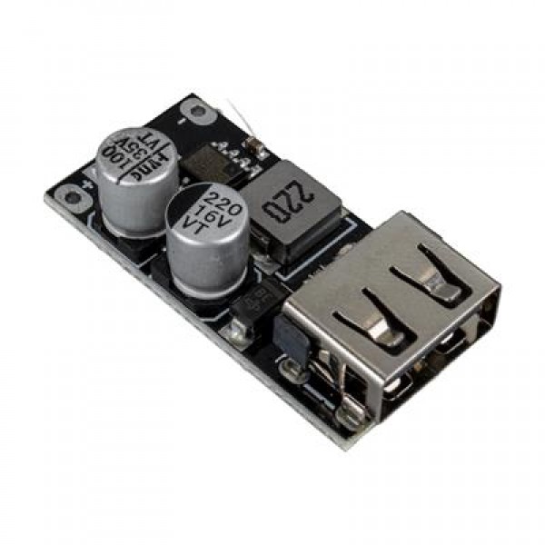 Weko WK-22853 USB-A DC Voltaj Düşürücü Modül Telefon Şarj Devresi Giriş 6-32V Çıkış 5V TO Q.C3.0 Step Down