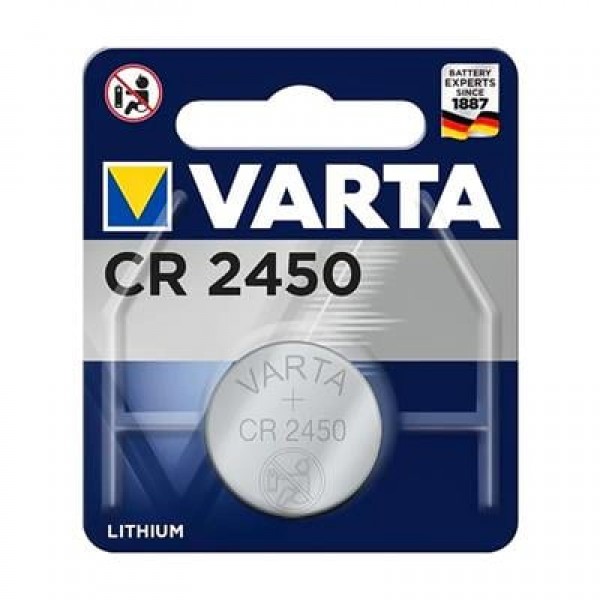 Varta CR2450 3 Volt Lityum Pil Tekli