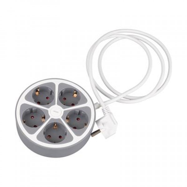 Vea VE-G605Y 5'li Anahtarlı 1.5 Metre Grup Priz