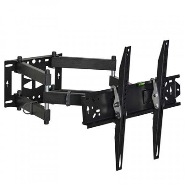 Vontech VT-952 HC Pro 55-98'' Çift Kollu Kilitli Hareketli Televizyon Duvar Askı Aparatı