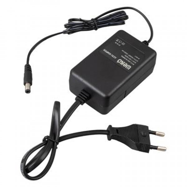 Weko 12 Volt 3 Amper 5.5*2.5 Uçlu Yerli Üretim Plastik Kasa Masaüstü Adaptör