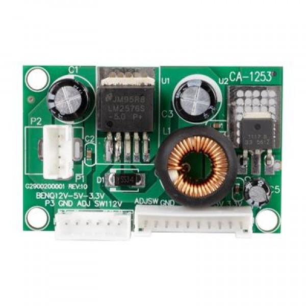 Weko CA-1253-V1 Power Supply Kademeli Modül DC 12 Volt TO 5 Volt TO 3.3 Volt 3 Amper Dönüştürücü Weko CA-1253-V1 Power Supply Kademeli Modül DC 12 Volt TO 5 Volt TO 3.3 Volt 3 Amper Dönüştürücü
