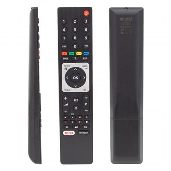 Arçelik RC 3304805/01B - Beko B43L 6652 5B - RM-L271B Netflix-PIP Tuşlu Lcd Led Tv Kumandası (TS5187R-A1)