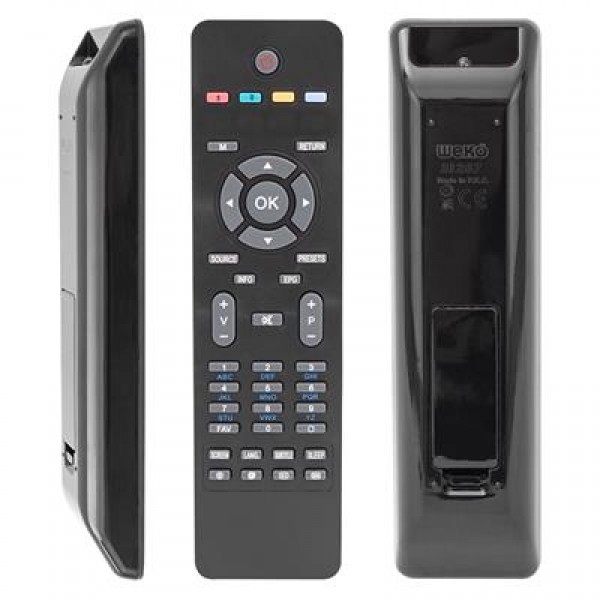 Vestel 26VH3000 32VH3000 - Regal LE22F4000 - Sharp HY 8066 - Hitachi L42SP04U Return Tuşlu Lcd-Led TV Kumandası