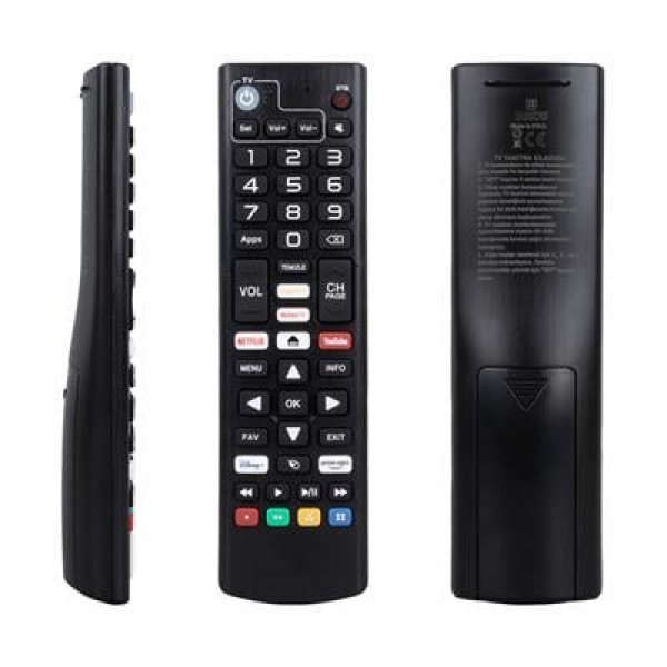 Dreamstar Android Netflix-Youtube-Prime Video Tuşlu Tv Uyumlu Uydu Kumandası