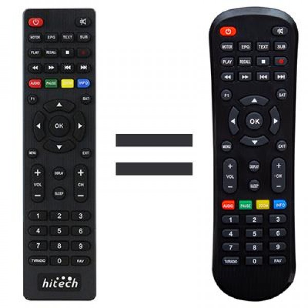 Korax Hitech Mini HD Uydu Alıcı Kumandası