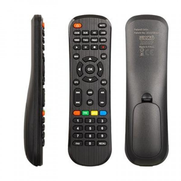 Hometech HT 1000 - HT 1050 / Redline HD Recaal - Fav Tuşlu Uydu Alıcı Kumandası