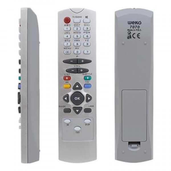 Vestel Seg 5000 FTA Uydu Alıcı Kumandası