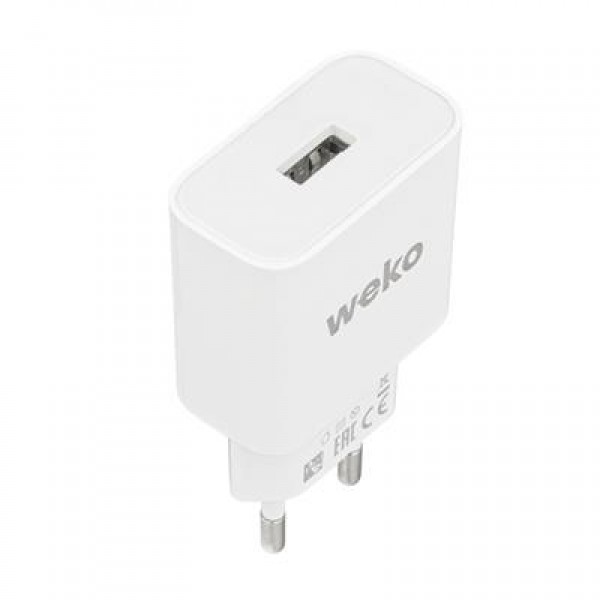 Weko WK-21436 2.1 Amper Telefon Şarj Adaptörü + Micro USB Kablo