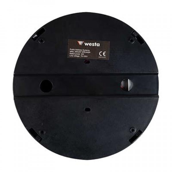 Westa WS-1119TB 13cm Sıva Üstü Siyah Trafolu Tavan Hoparlörü 10 Watt Westa WS-1119TB 13cm Sıva Üstü Siyah Trafolu Tavan Hoparlörü 10 Watt