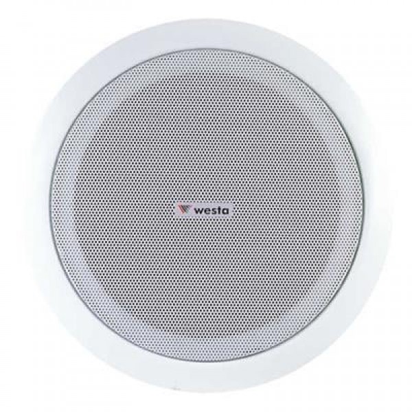 Westa 20 Cm Trafolu 8 ınc Beyaz 30 Watt Alçıpan Hoparlör WS-2035T Westa 20 Cm Trafolu 8 ınc Beyaz 30 Watt Alçıpan Hoparlör WS-2035T
