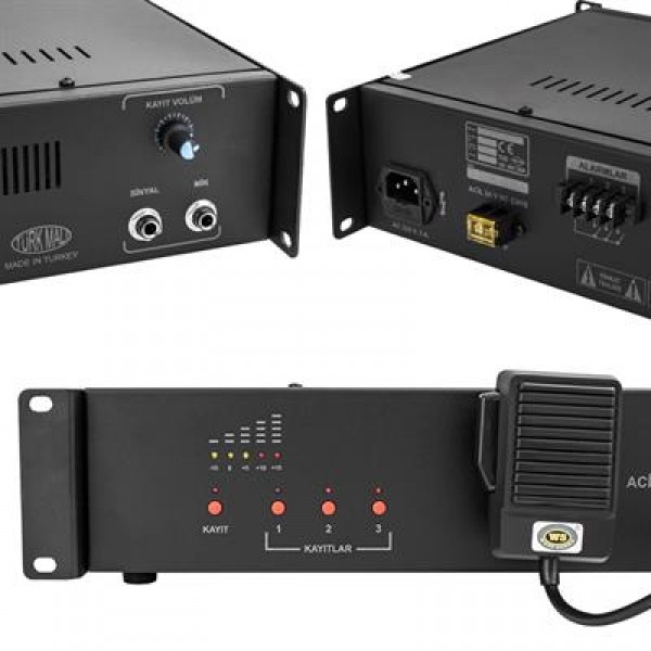 Westsound TKS-112 ACL Acil Anons Ve Mesaj Kayıt Ünitesi