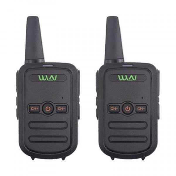 Wln KD-C51 16 Kanal 3-5 Km Siyah Kasa İkili Telsiz (Şarj Aleti Dahil) 