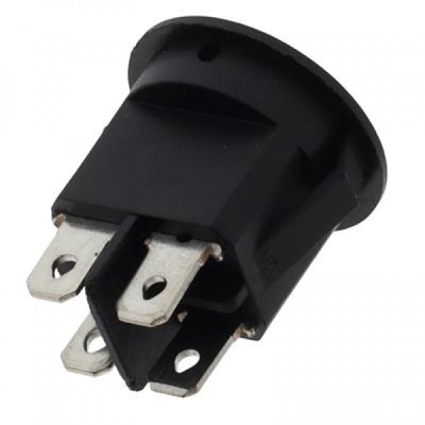 IC-131-4 Yuvarlak Işıklı On-Off Anahtar 4P