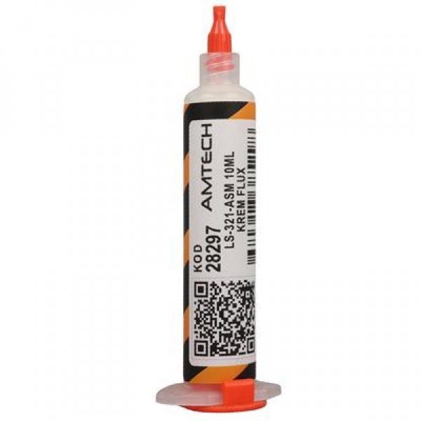 Amtech LS-321-ASM Şırınga Tip 10 Ml. Krem Lehim Flux Amtech LS-321-ASM Şırınga Tip 10 Ml. Krem Lehim Flux