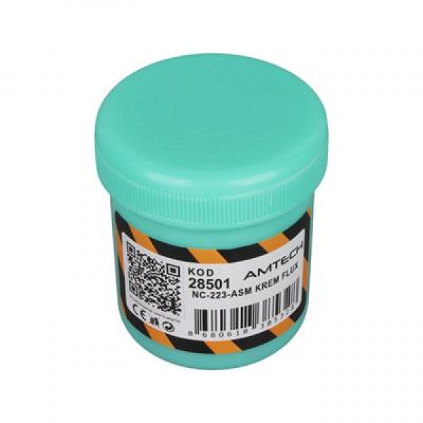 Amtech NC-223-ASM 100g Lehim Kremi (Flux) No-Clean Profesyonel SMD Lehimleme