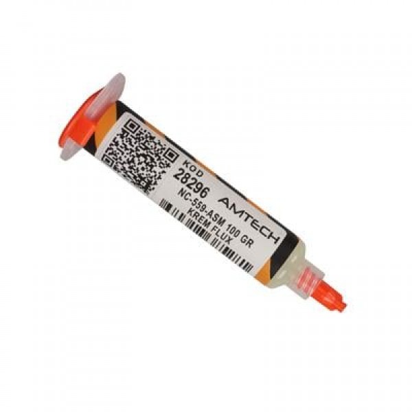 Amtech NC-559-ASM Şırınga Tip 10 Ml. Krem Lehim Flux Amtech NC-559-ASM Şırınga Tip 10 Ml. Krem Lehim Flux