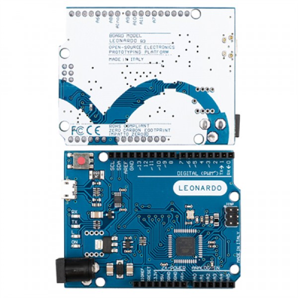 Arduino Leonardo R3 ATmega32U4 Mikrodenetleyici Geliştirme Kartı