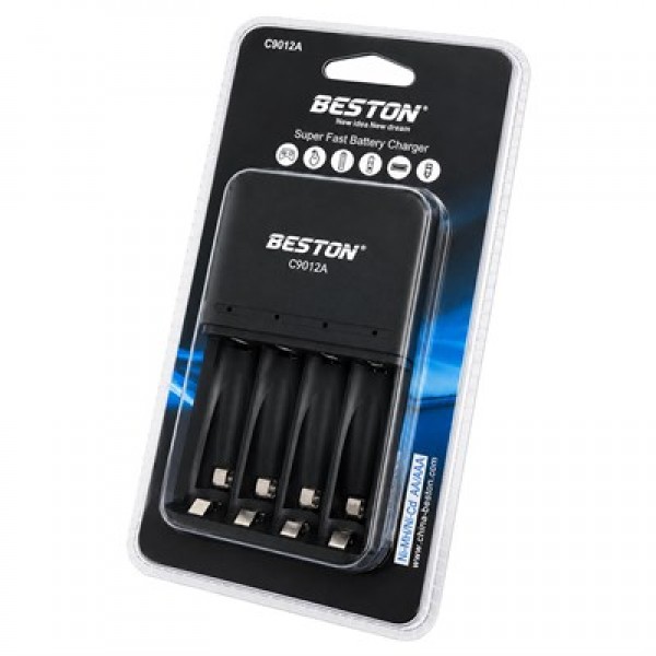 Beston C9012A AA/AAA Ni-MH/Ni-Cd Akıllı Hızlı Pil Şarj Cihazı Beston C9012A AA/AAA Ni-MH/Ni-Cd Akıllı Hızlı Pil Şarj Cihazı